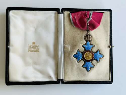 Boxed CBE with Ribbon