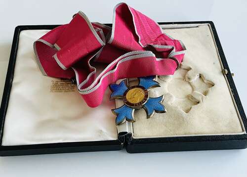 Boxed CBE with Ribbon