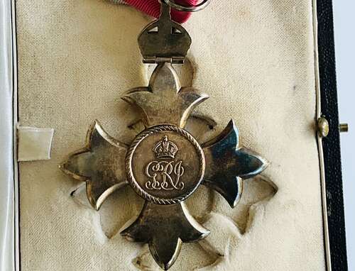Boxed CBE with Ribbon