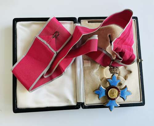 Boxed CBE with Ribbon